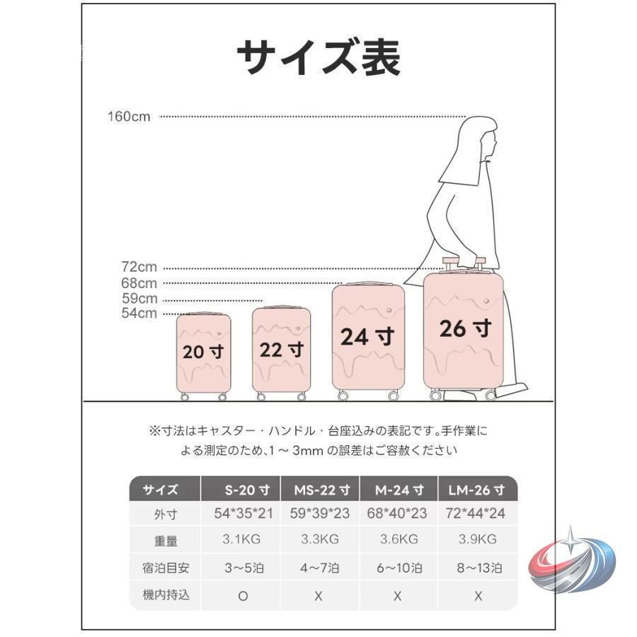 スーツケース 機内持ち込み USB充電 TSAロック搭載 ゾンチー 軽量 キャリーケース カップホルダー付き 短途旅行や出張に便利な個性派デザインモデルの画像
