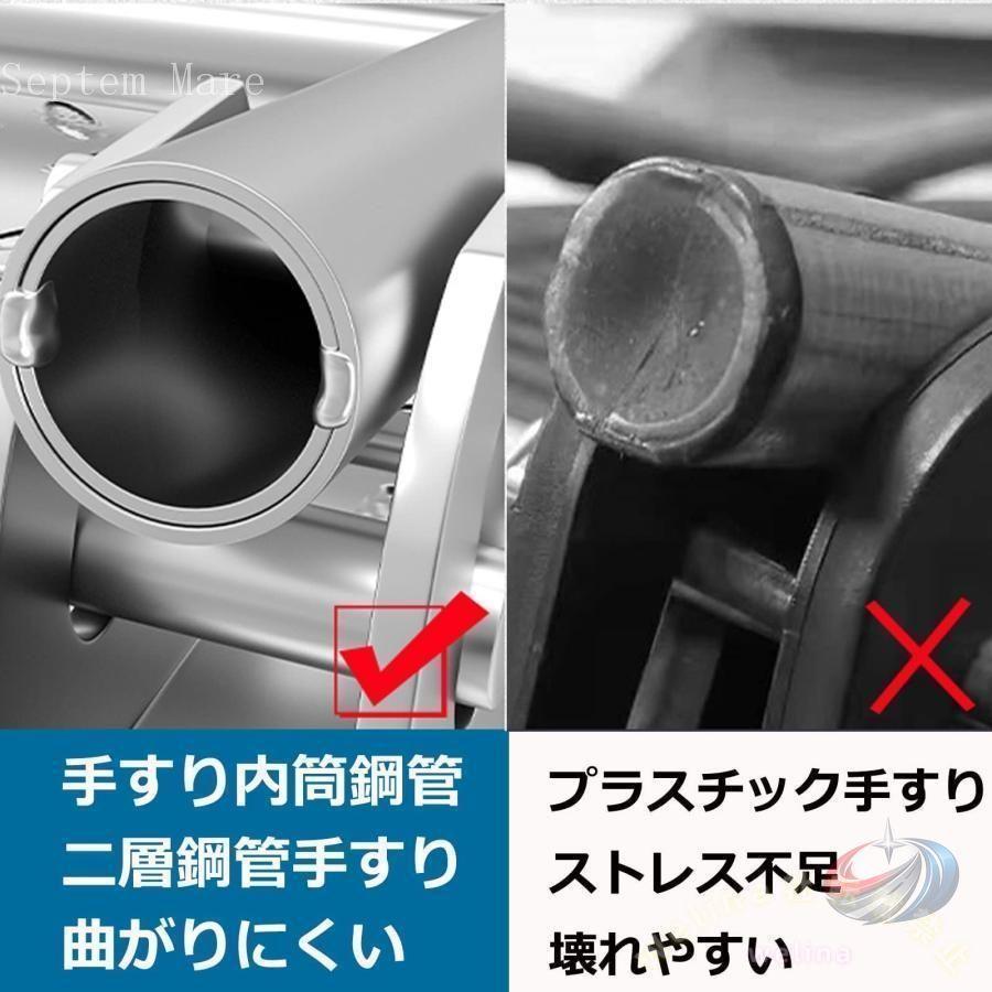 キャリーカート 台車 耐荷重250kg ゾンチー 折り畳み 静音 軽量 二層鋼管手すり付きで業務用運搬に便利な大天板モデル 安定感ある使い心地_3