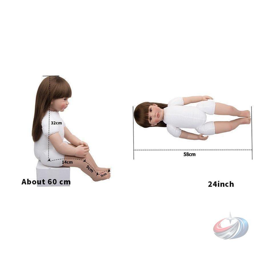 リボーンドール 抱き人形 赤ちゃん人形 60cm リアル ゾンチー 可愛い