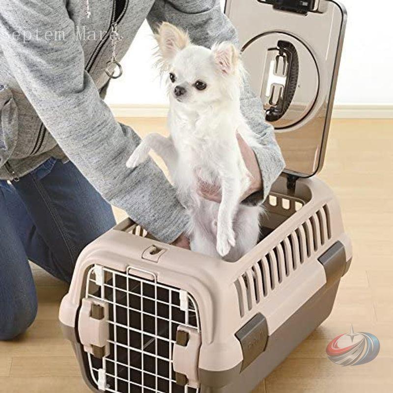ペットキャリー ダブルドア 超小型犬 猫用 S Mサイズ ゾンチー 出し入れしやすく移動も安心 通院や旅行に便利なシンプルペットキャリーの画像