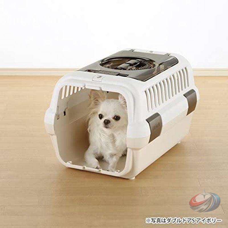 ペットキャリー ダブルドア 超小型犬 猫用 S Mサイズ ゾンチー 出し入れしやすく移動も安心 通院や旅行に便利なシンプルペットキャリーの画像