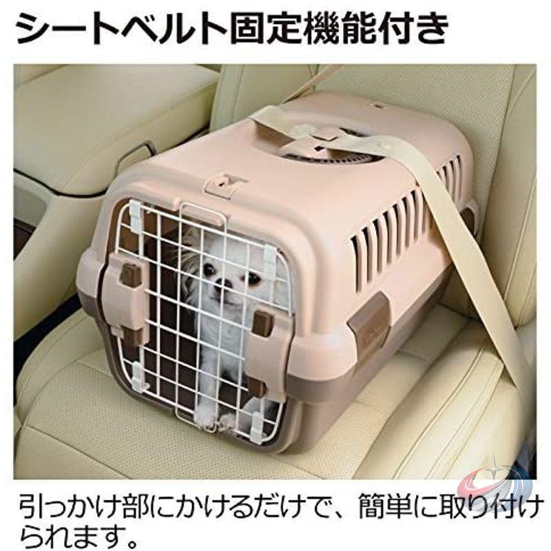 ペットキャリー ダブルドア 超小型犬 猫用 S Mサイズ ゾンチー 出し入れしやすく移動も安心 通院や旅行に便利なシンプルペットキャリーの画像