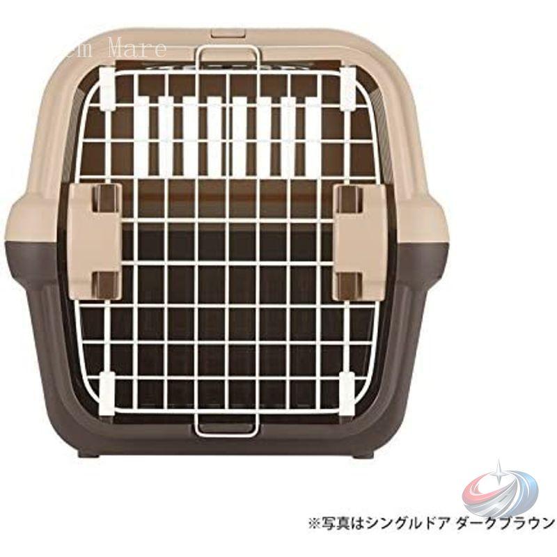 ペットキャリー ダブルドア 超小型犬 猫用 S Mサイズ ゾンチー 出し入れしやすく移動も安心 通院や旅行に便利なシンプルペットキャリーの画像