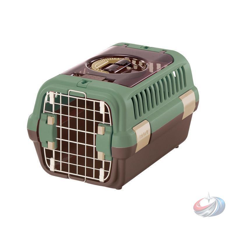 ペットキャリー ダブルドア 超小型犬 猫用 S Mサイズ ゾンチー 出し入れしやすく移動も安心 通院や旅行に便利なシンプルペットキャリーの画像