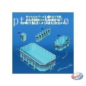 家庭プール 折りたたみ 空気入れ不要 大型 キッズ 水遊び ゾンチー 1-6人用で庭 アウトドアに使いやすい 耐久性のあるビニールプール_7
