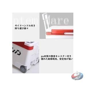 クーラーボックス 42L 大容量 座れる キャスター付き ゾンチー 防水 ハンドル付 釣り アウトドア キャンプに頼れる頑丈クーラー 荷物運びも楽々の画像