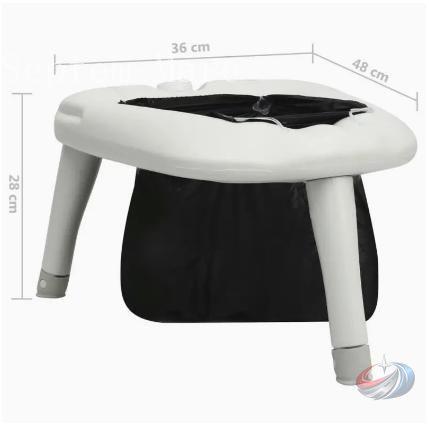 ポータブル キャンプトイレ 耐荷重200kg バッグ付き ゾンチー 折りたたみ 緊急用 ハイキング 防災やアウトドアで役立つ簡易トイレ 持ち運びにも便利_1