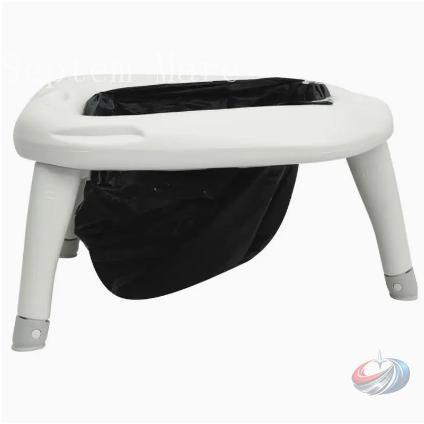ポータブル キャンプトイレ 耐荷重200kg バッグ付き ゾンチー 折りたたみ 緊急用 ハイキング 防災やアウトドアで役立つ簡易トイレ 持ち運びにも便利_3