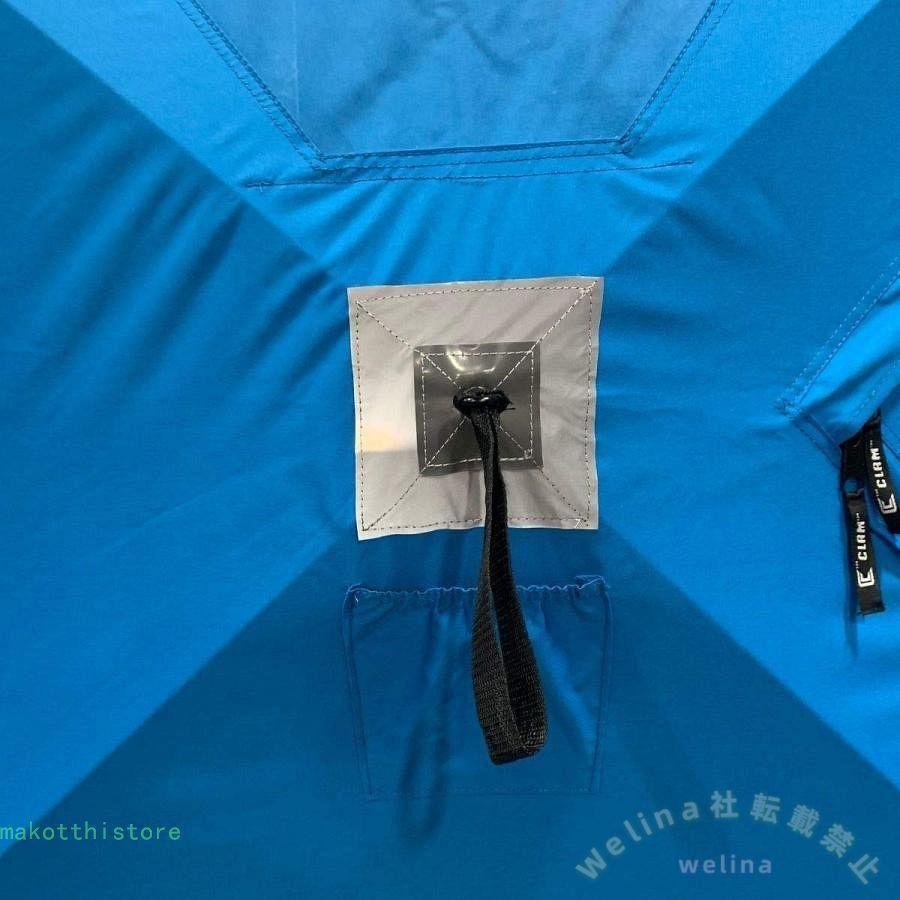 5人用 ポップアップ ポータブル アイスシェルター 釣り用テント ハウス シャンティー 防寒 防風仕様の広々空間で冬釣りを快適に楽しめるテント_6