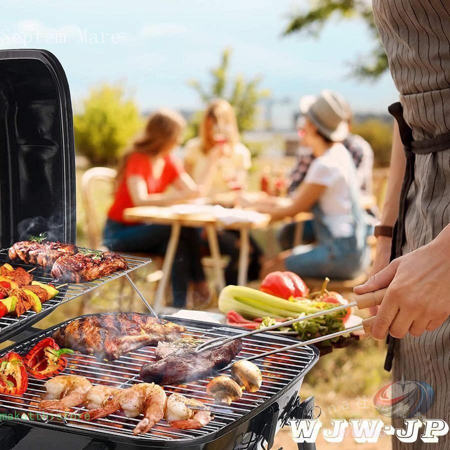 バーベキューグリル 屋外 BBQコンロ バーベキューコンロ バーベキューグリル バーベキュースタンド 3-5人用 46cm BBQスタンド BBQ用品 BBQグッズ 調理器具の画像