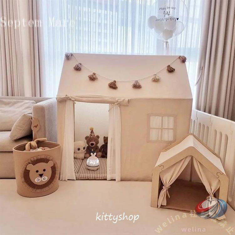 キッズテント 子供テント プリンセステント 室内 ゾンチー シンプル 子供部屋 ままごと 誕生日プレゼントにも映えるかわいいテント おうち遊びをもっと楽しく