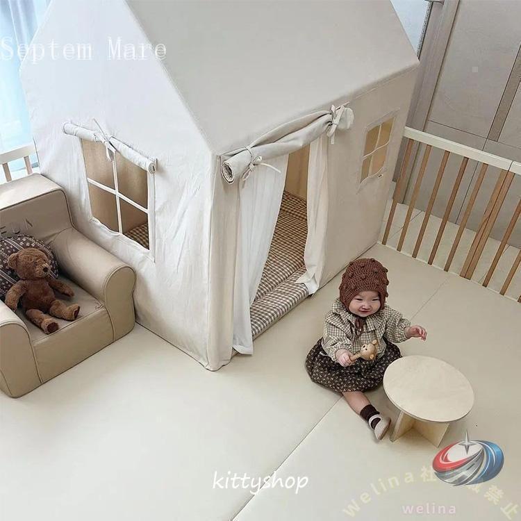 キッズテント 子供テント プリンセステント 室内 ゾンチー シンプル 子供部屋 ままごと 誕生日プレゼントにも映えるかわいいテント おうち遊びをもっと楽しく