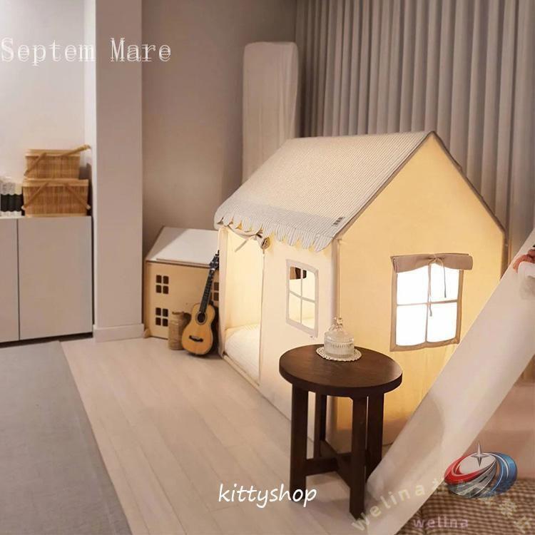 キッズテント 子供テント プリンセステント 室内 ゾンチー シンプル 子供部屋 ままごと 誕生日プレゼントにも映えるかわいいテント おうち遊びをもっと楽しく