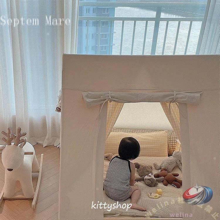 キッズテント 子供テント プリンセステント 室内 ゾンチー シンプル 子供部屋 ままごと 誕生日プレゼントにも映えるかわいいテント おうち遊びをもっと楽しく