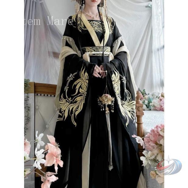 中華コスプレ衣装 中国古代服 男女兼用 ハロウィン ゾンチー 皇帝風 黄袍 王冠付き 豪華な舞台衣装として映える中華風コスチューム 学園祭にもぴったり_2