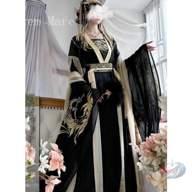 中華コスプレ衣装 中国古代服 男女兼用 ハロウィン ゾンチー 皇帝風 黄袍 王冠付き 豪華な舞台衣装として映える中華風コスチューム 学園祭にもぴったり_3