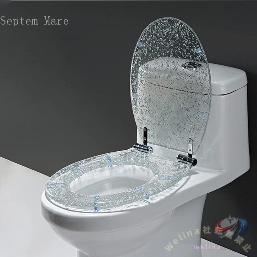 便座 北欧 おしゃれ 洋式トイレ 和式便器 トイレ便座交換 ゆっくり落ちる 清掃が簡単 簡単取付 DIY 便座 修理 取り替え トイレ U/V/O型便座 汎用設計の画像
