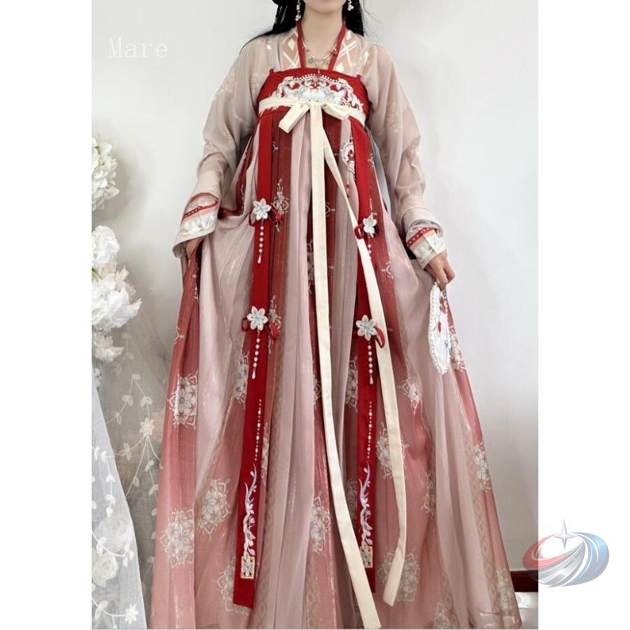 中華風 漢服 レディース 豪華刺繍 古典美人 コスプレ ゾンチー 舞台
