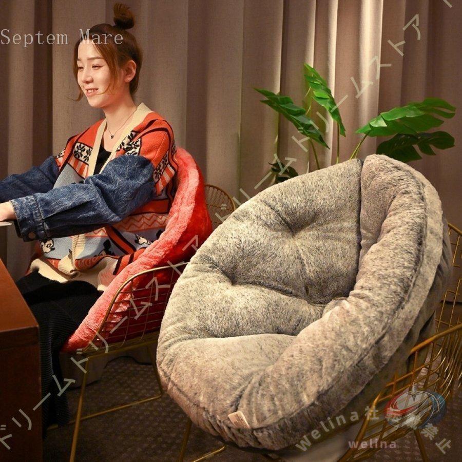 チェアパッド 座椅子 ソファ 1人掛け 可愛い 折り畳み 2WAY 洗える 子供 大人 お年寄り 体圧分散 自宅 オフィス用 座り心地いい 座布団 快適の画像