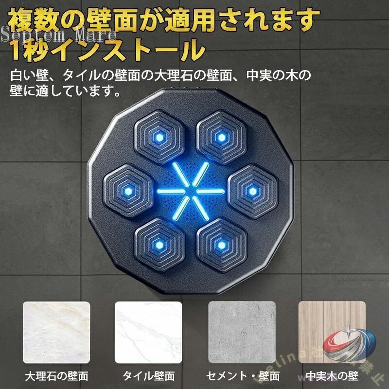 音楽ボクシングマシン スマート パンチングターゲット ゾンチー ディスプレイ付き ライト付き 子供大人兼用で使いやすい 自宅トレーニングを楽しくする_5