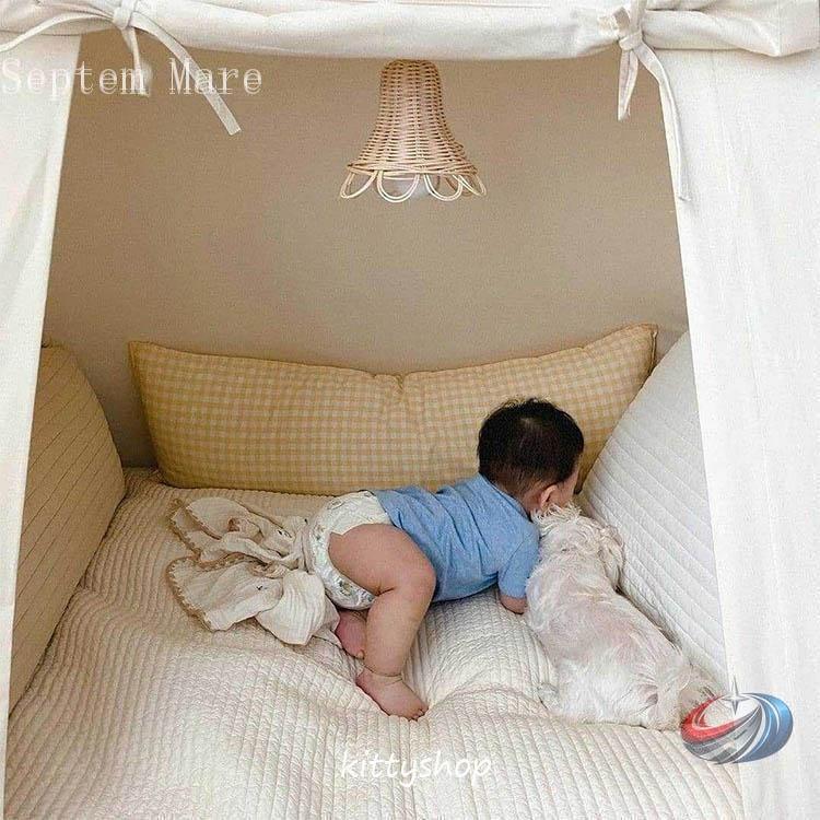キッズテント 子供テント 室内 プレイハウス ゾンチー 子供部屋になじむシンプルデザイン お誕生日やクリスマスにも映える楽しいおうちテント_8