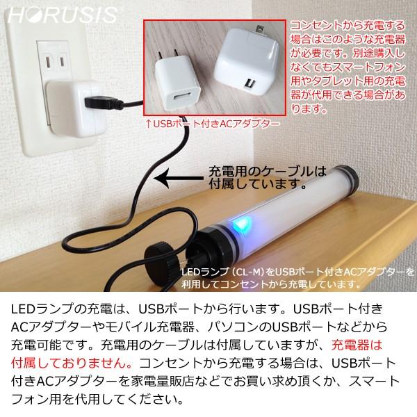 HORUSIS CL-M 5500K / 3000K 充電式 防水 LED ライト 作業灯