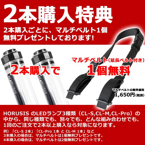 HORUSIS CL-Pro 5500K 700LM Type 充電式 防水 LEDライト 作業灯