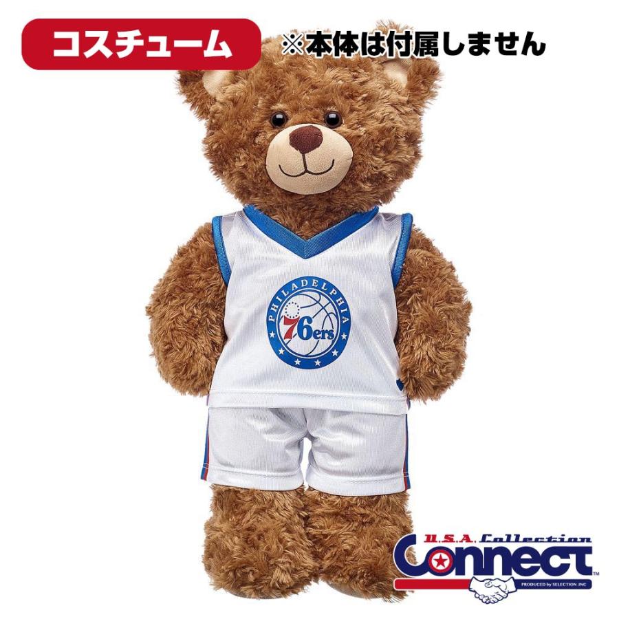 ダッフィー シェリーメイ ビルドアベア 2点セット ユニフォーム 76ers Nba グッズ コスチューム ぬいぐるみ 最安値に挑戦 Themtransit Com