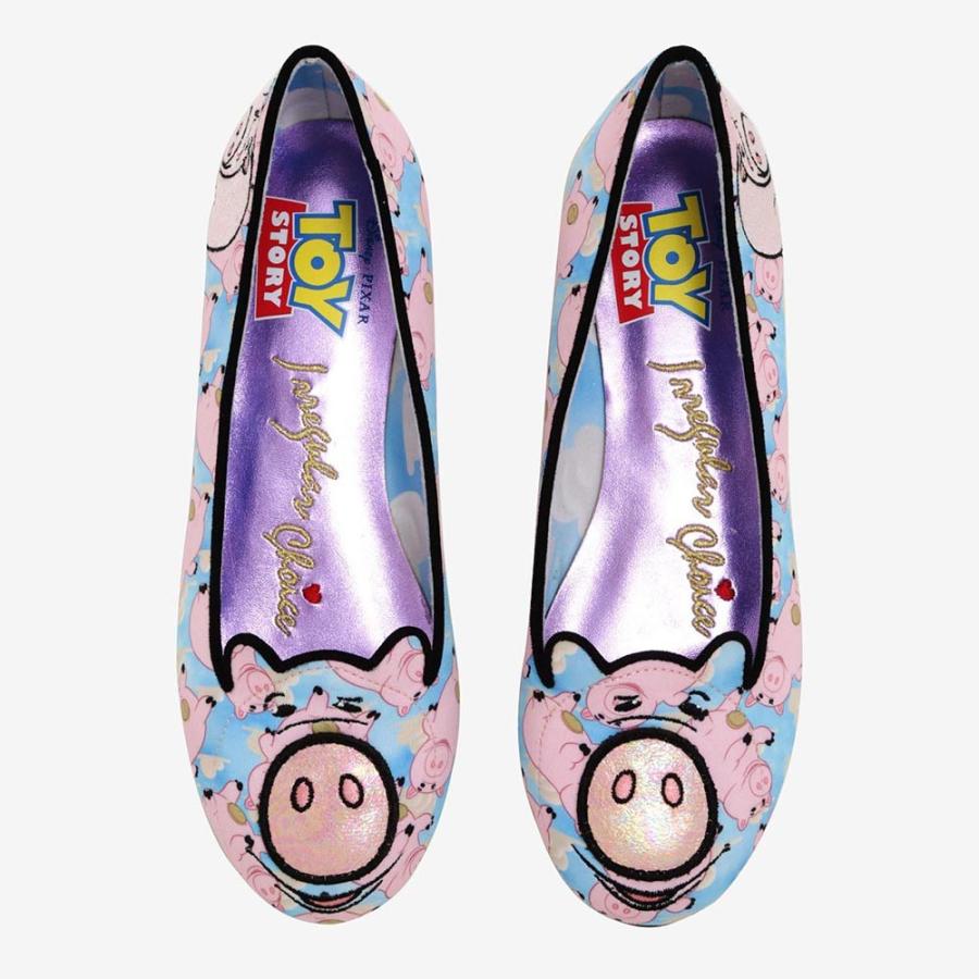 ディズニー Disney トイストーリー ハム パンプス フラット ローヒール イリーガルチョイス Irregular Choice レディース Villadelrey Ec