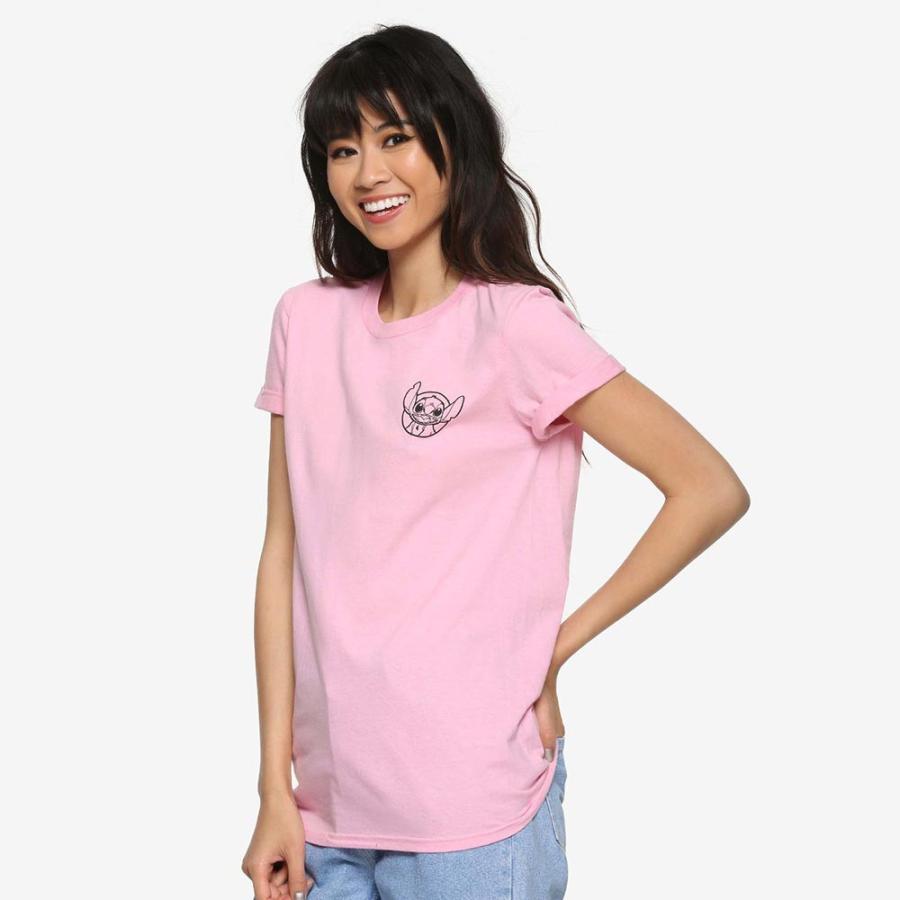 リロ アンド スティッチ Tシャツ ディズニー Disney スティッチ 半袖 レディース Cn hls61 映画エンタメショップ Selection 通販 Yahoo ショッピング