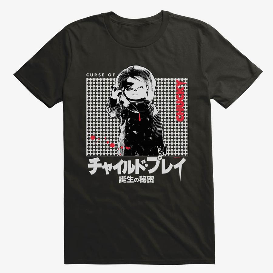 チャイルドプレイ Tシャツ チャッキー 海外映画 Movie Chucky Child S Play Child Play Kanji T Shirt メンズ Cn 0802chi0113 映画エンタメショップ Selection 通販 Yahoo ショッピング