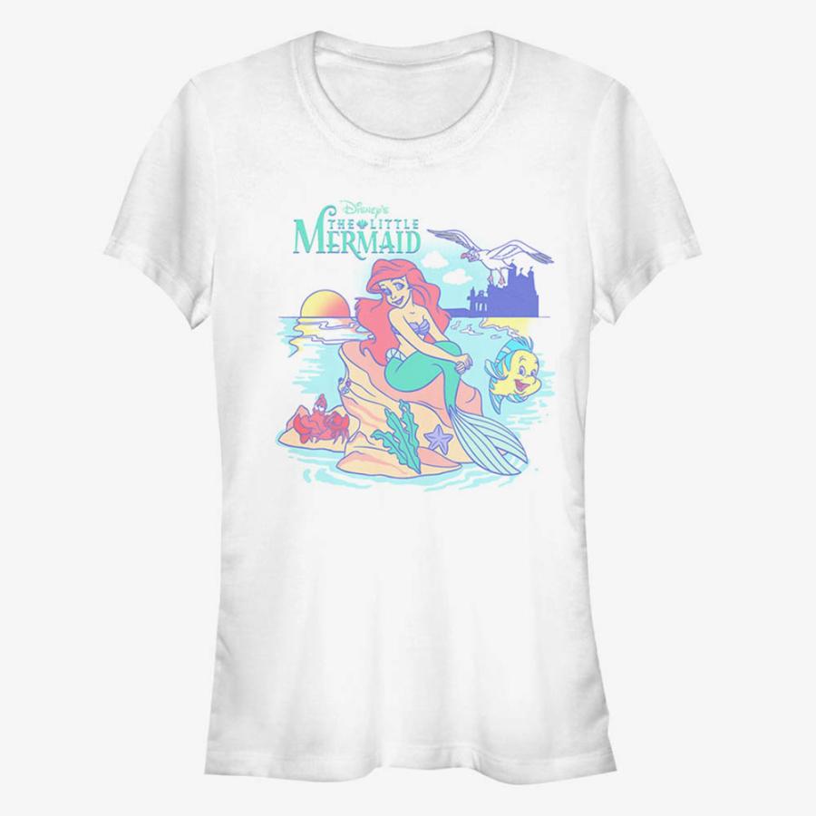 アリエル Tシャツ ディズニー Disney リトルマーメイド Little Marmaid Classic Poster T Shirt ガールズ キッズ 女の子 Cn 0812lmc30 映画エンタメショップ Selection 通販 Yahoo ショッピング
