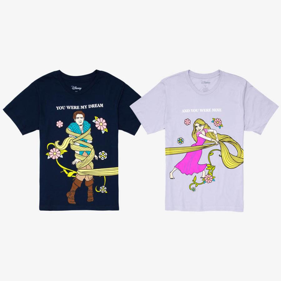 塔の上のラプンツェル グッズ Tシャツ フリン ライダーディズニー Disney Tangled Rapunzel Dream Couples T Shirt ガールズ Cn tnn05 映画エンタメショップ Selection 通販 Yahoo ショッピング