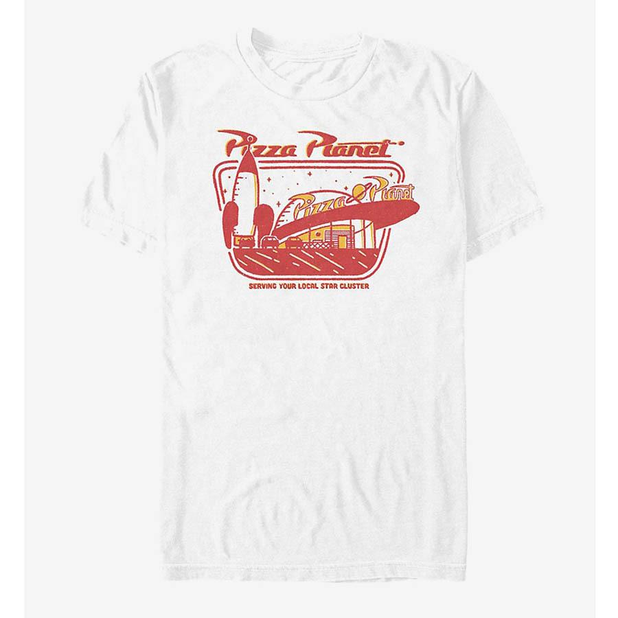 超ポイントアップ祭 Pixar Disney ディズニー ピザプラネット Tシャツ トイストーリー Toy T Shirt Slice Planet Pizza Story 半袖 サイズ S Acte Paris Org