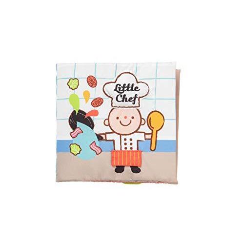 人気を誇る K 039 S Kids ケーズキッズ フカフカ布えほん リトルシェフ Tykk Cisama Sc Gov Br