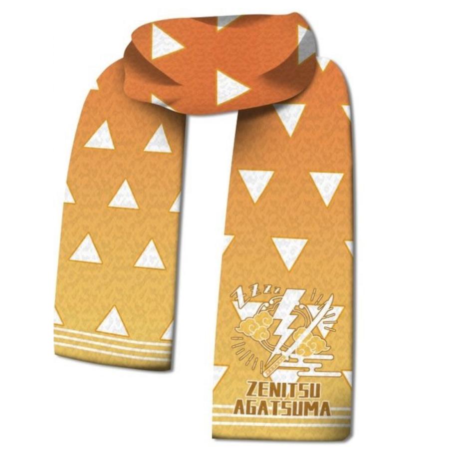 鬼滅の刃風グッズ コスプレ マフラー 仮装 禰豆子風 炭治郎風 胡蝶