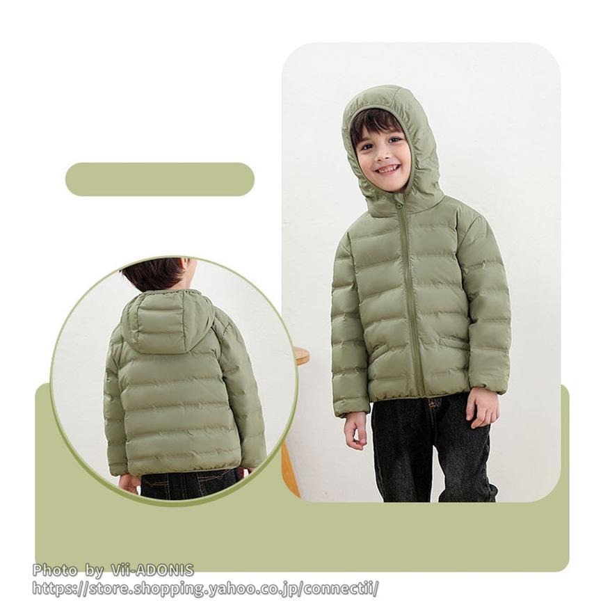 キッズ アウター ダウン ブルゾン 上着 子供 ダウンジャケット
