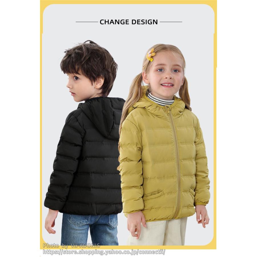 キッズ アウター ダウン ブルゾン 上着 子供 ダウンジャケット