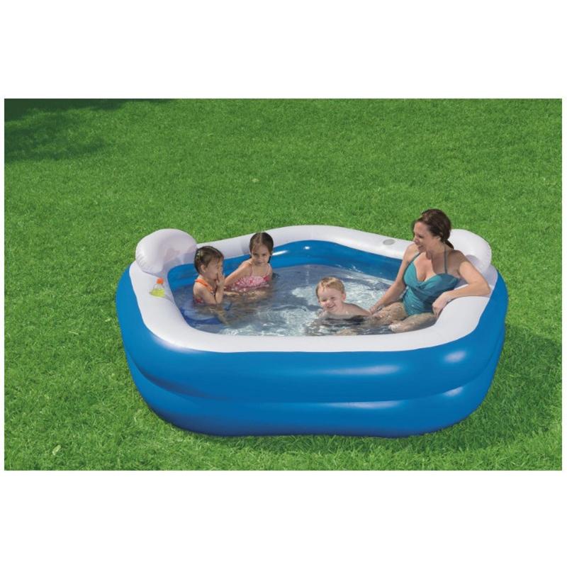 プール 家庭用 大型 家庭用プール ビニールプール エアプール 背もたれ ドリンクホルダー付き 人気 水遊び 大きいプール 子供 暑さ対策 自宅 屋外用 お庭 D Pe Hsp 007 Vii Adonis 通販 Yahoo ショッピング