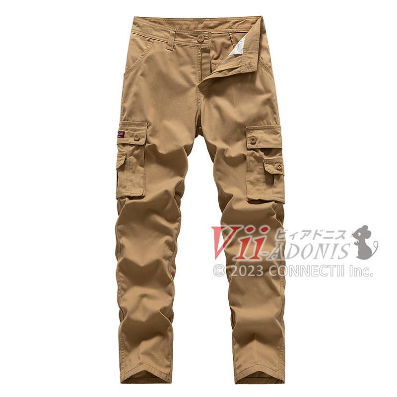 その他ブランド / カーゴパンツ/48/コットン/GRN/A3702 カーゴパンツ メンズ 作業ズボン レディース スリム 迷彩柄 メンズ