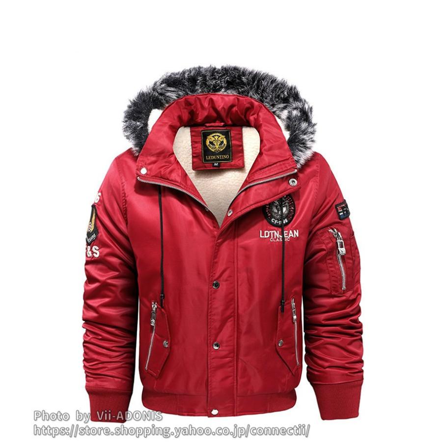 ミリタリーコート メンズ 中綿コート ジャケット 秋冬 裏ボア アウター