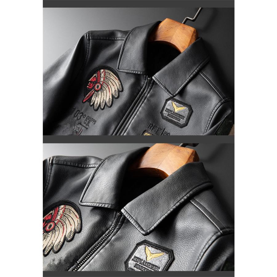 NEUTRAL 本革 日本限定 レザージャケット ライダース レザーGジャン m-cl-jk-013_01.jpg