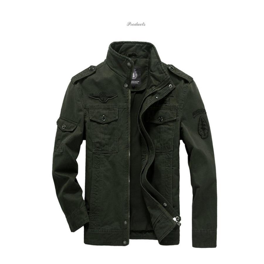 ミリタリージャケット メンズ ブルゾン ジャンバー ミリタリー 陸軍