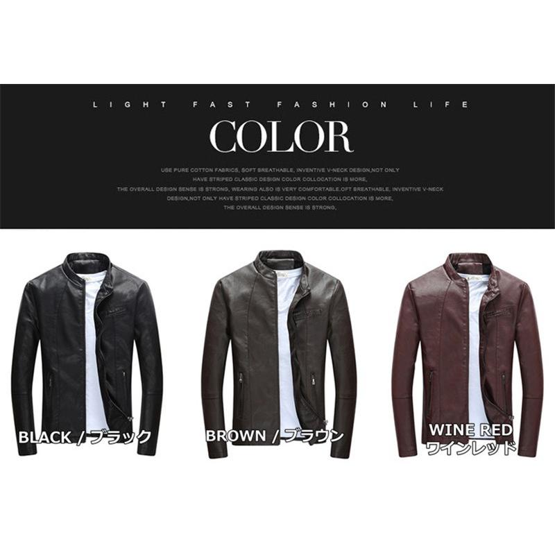 crops レザージャケット　革ジャン　ライダース ライダース ジャケット メンズ レザージャケット 革ジャン