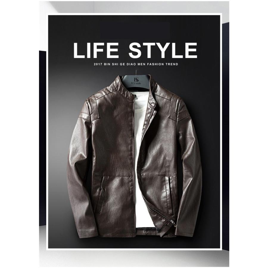 ライダース ジャケット メンズ 父の日 レザージャケット 革ジャン