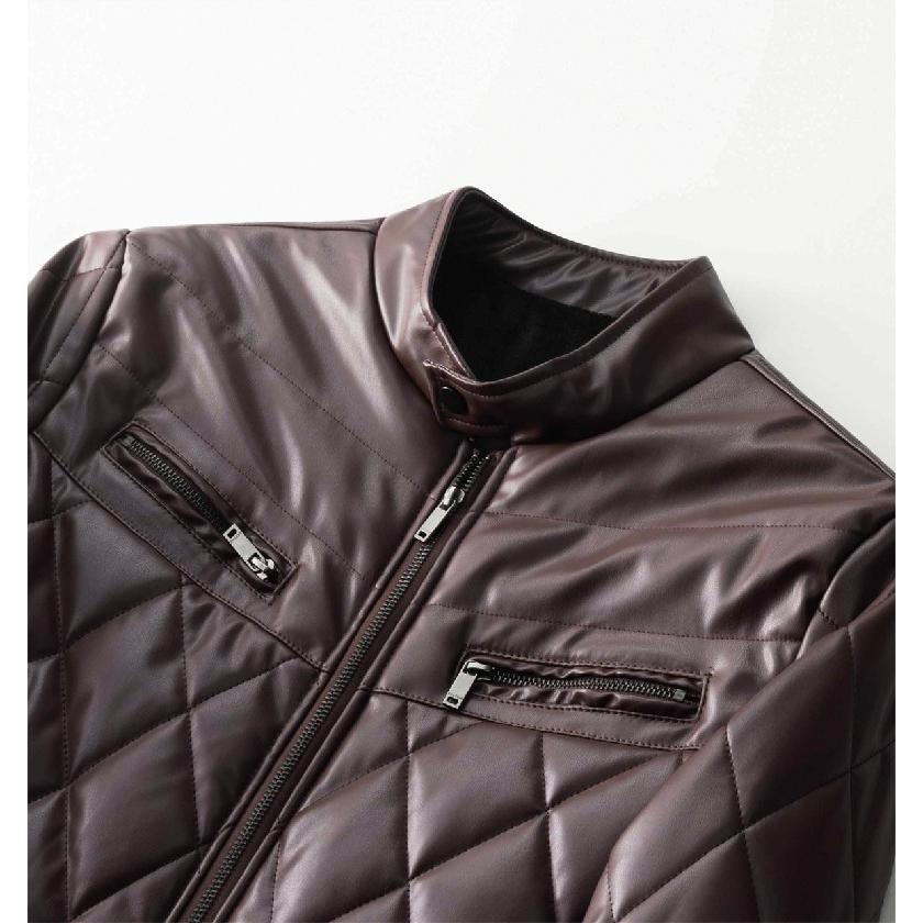 革ジャン メンズ レザージャケット 父の日 ライダース ジャケット