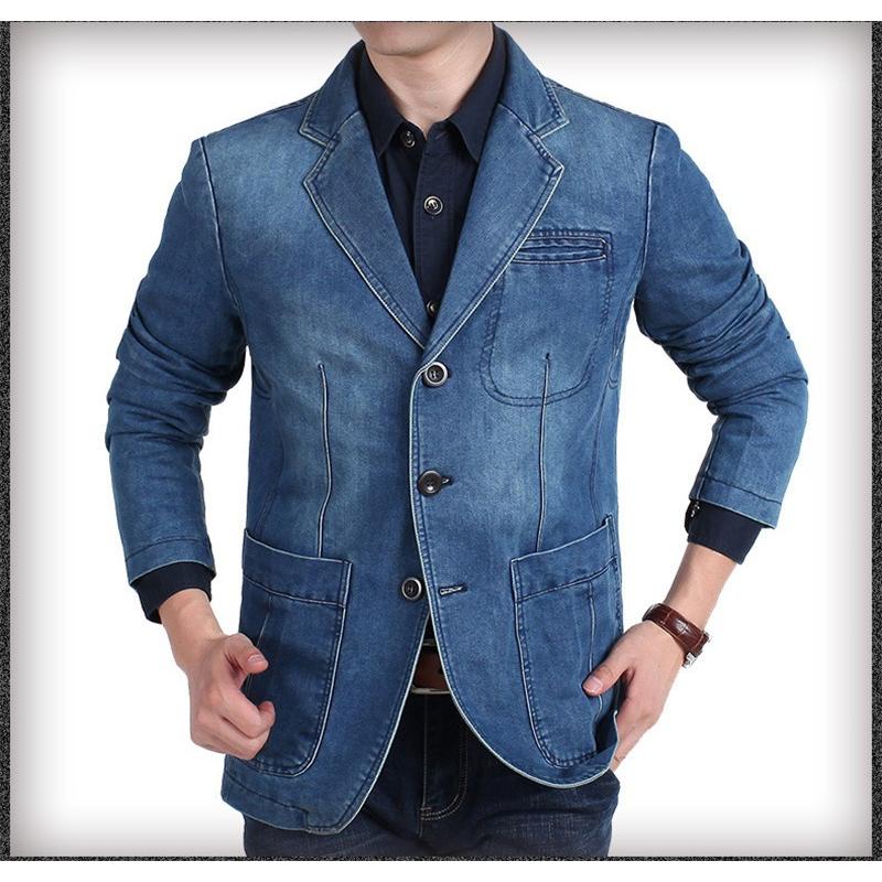 テーラードジャケット メンズ 無地 デニムジャケット スーツ Gジャン ブレザー ジャケット スリム 3ボタン 紳士服 ビジネス カジュアル 通勤 春秋 ジャケット テーラードジャケット メンズ春物 父の日 無地 デニムジャケット スーツ Gジャン ブレザー ジャケット スリム 2ボタン 紳士服 ビジネス カジュアル 通勤