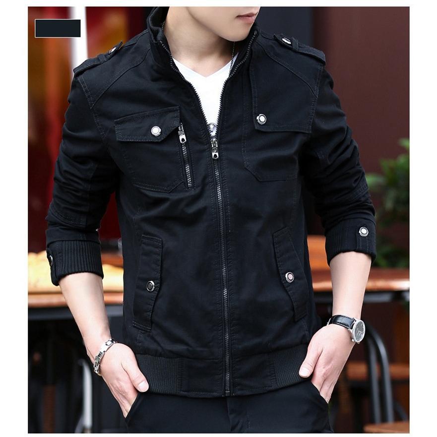 Herlipto♡ミリタリージャケット ミリタリージャケット メンズ 裏起毛 防寒 ジャケット ブルゾン 裏ポカ