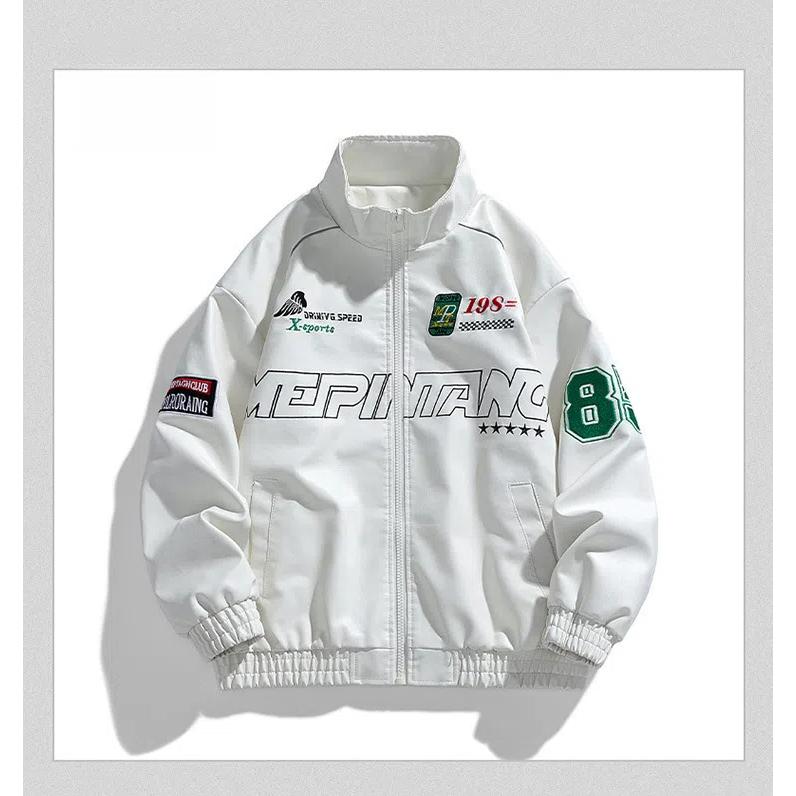 HECAITI ホワイトライダースジャケット44diorhomme 革ジャン メンズ レザージャケット 父の日 ライダース ジャケット