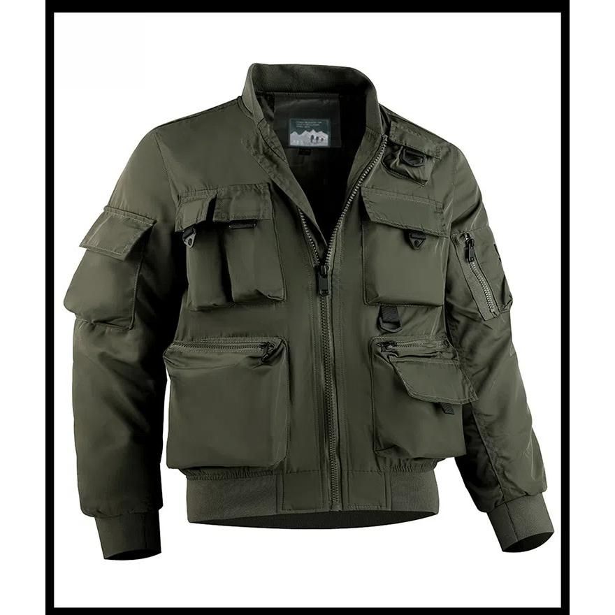 ミリタリージャケット メンズ ジャケット ブルゾン 父の日 大きい